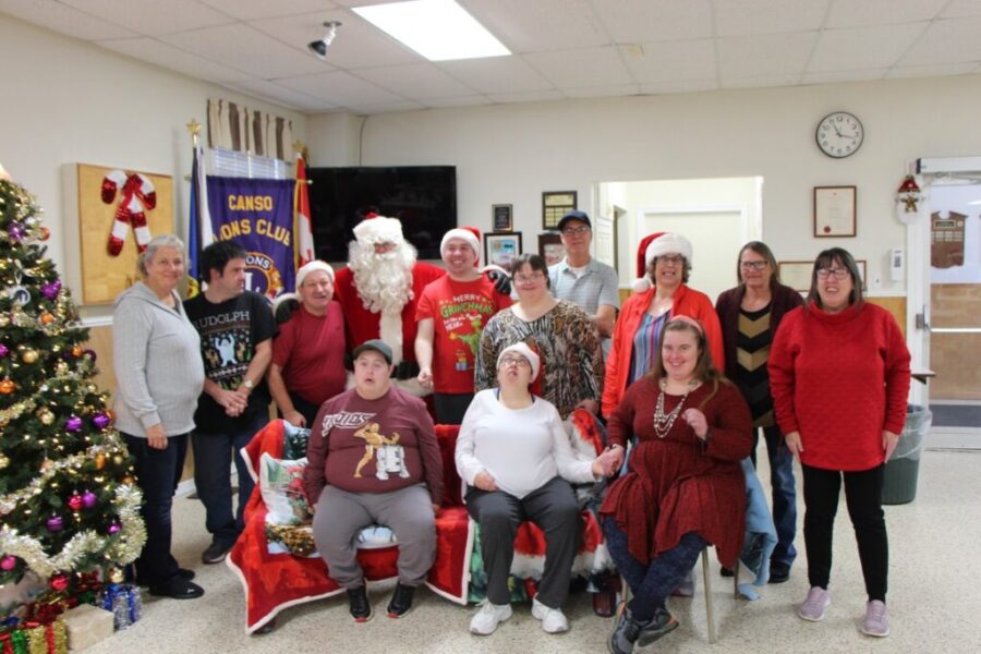 Pancake Breakfast with Santa at the Canso Lions Club