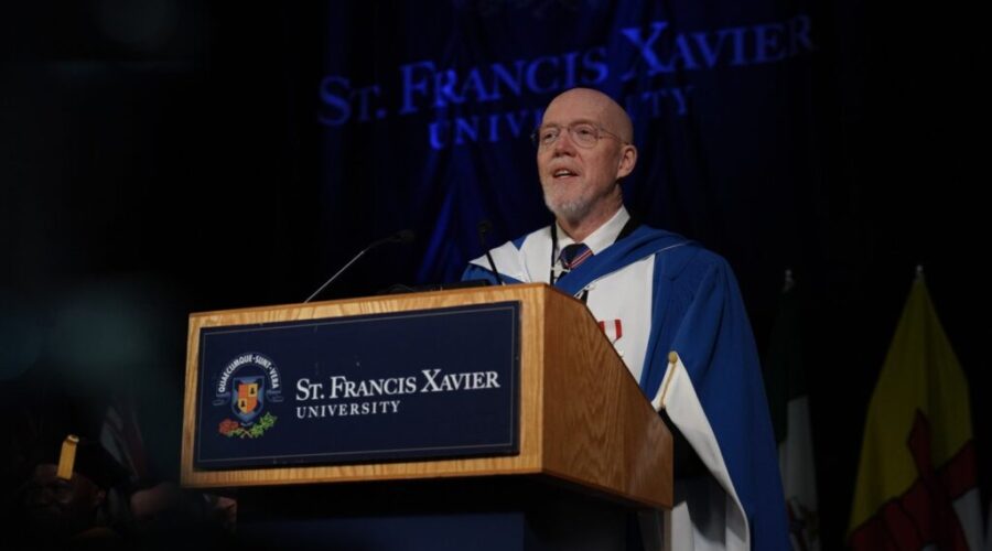 St. FX celebrates cartoonist Bruce MacKinnon with honorary degree