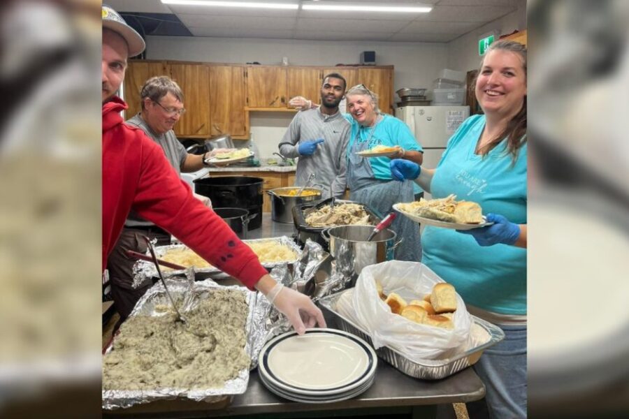 Souls Harbour Serves to serve over 1,200 Christmas dinners to people in need