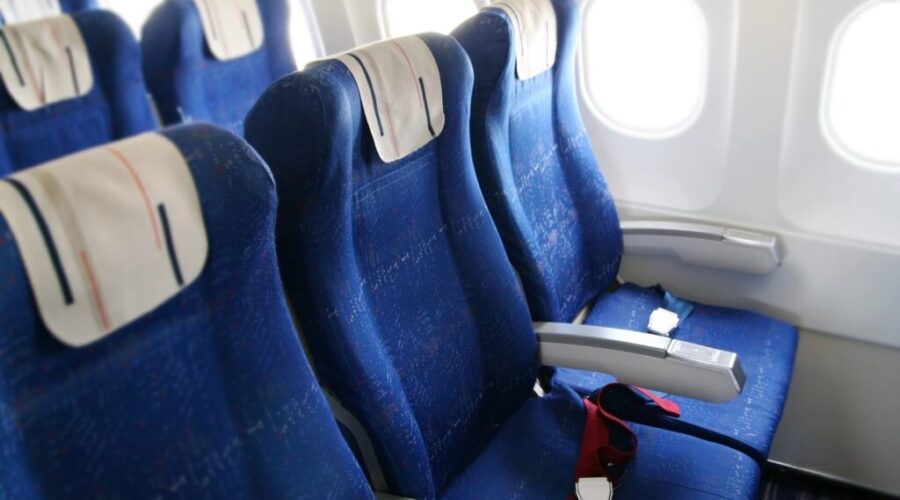 Tight squeeze in new Westjet seats (video)