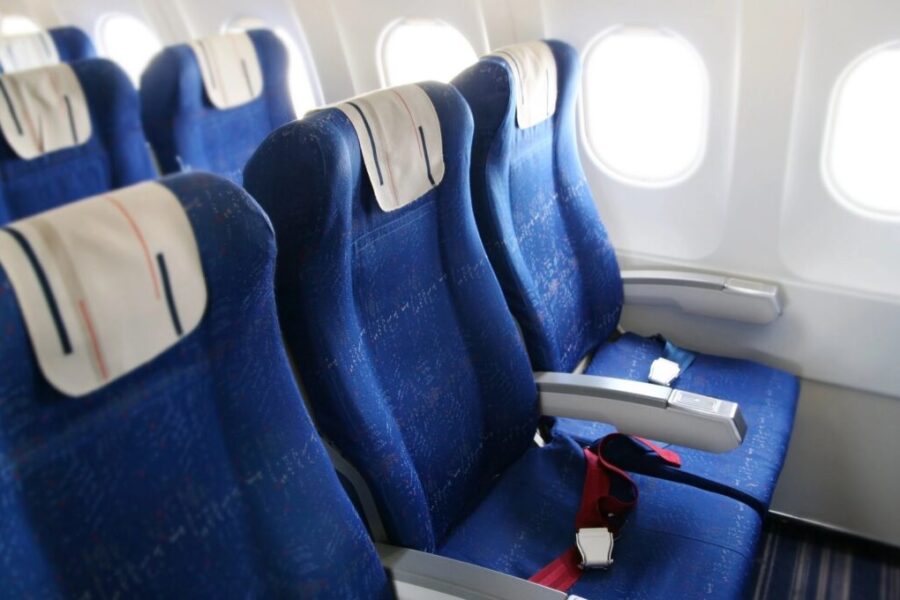 Tight squeeze in new Westjet seats (video)
