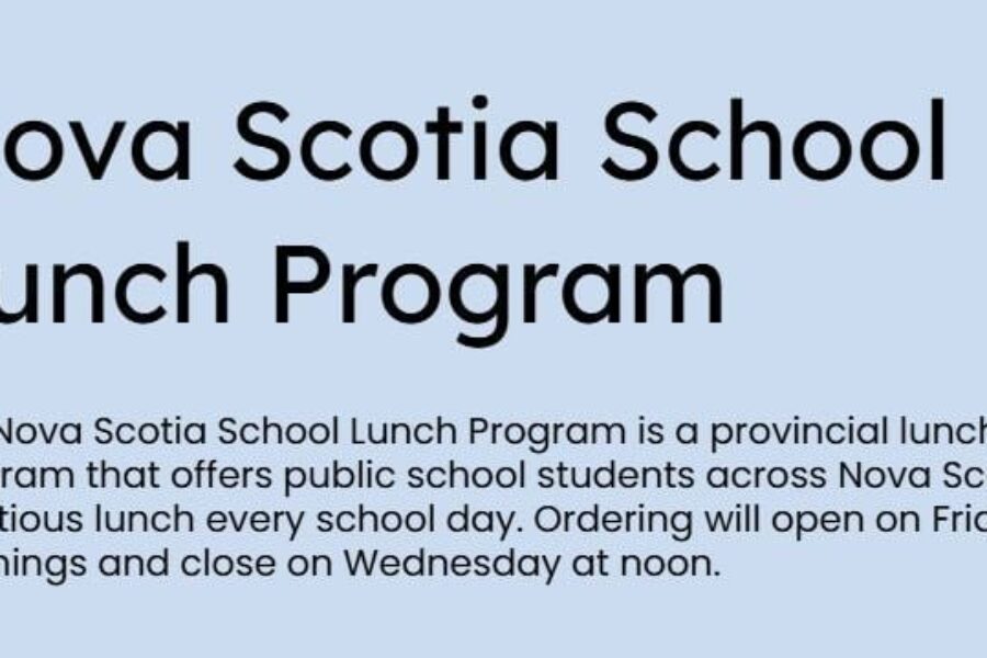 Updates for the NS School Lunch Program
