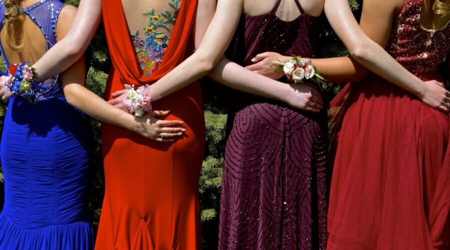 Real-life fairy godmother collects and donates prom dresses