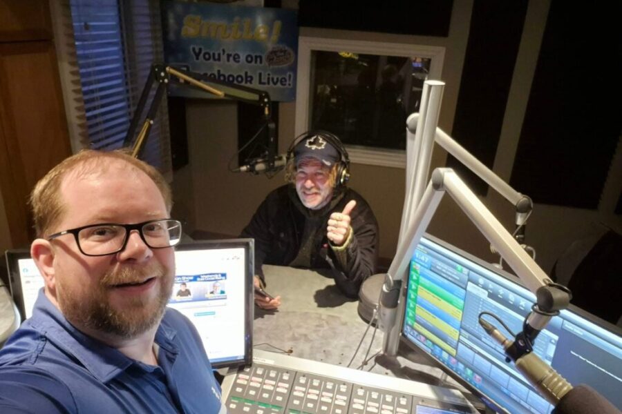 Ashley MacIssac is 51 today and showed up at the station during the Morning Show with Scottie O