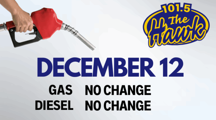 No change is predicted at the pumps tonight