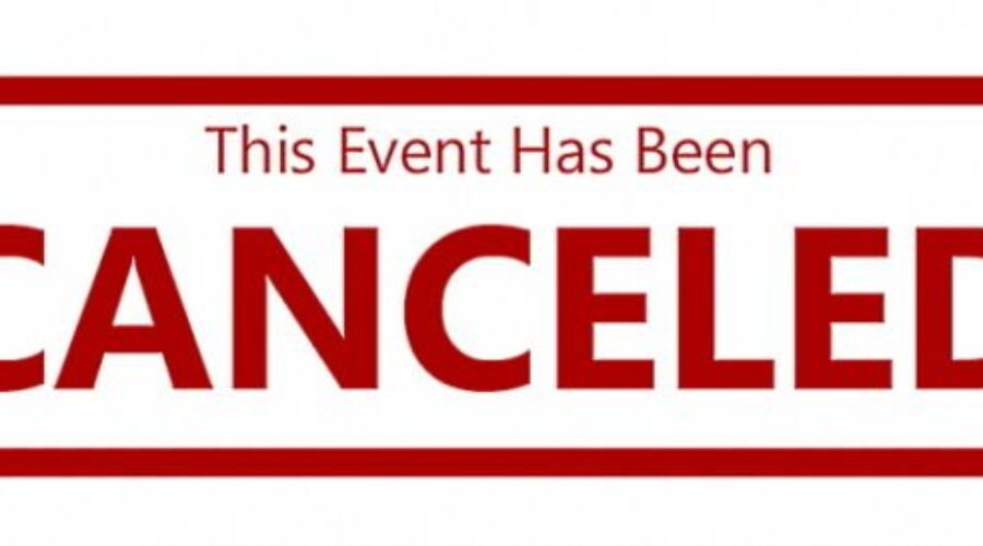 Summer 2020 Cancelled Events