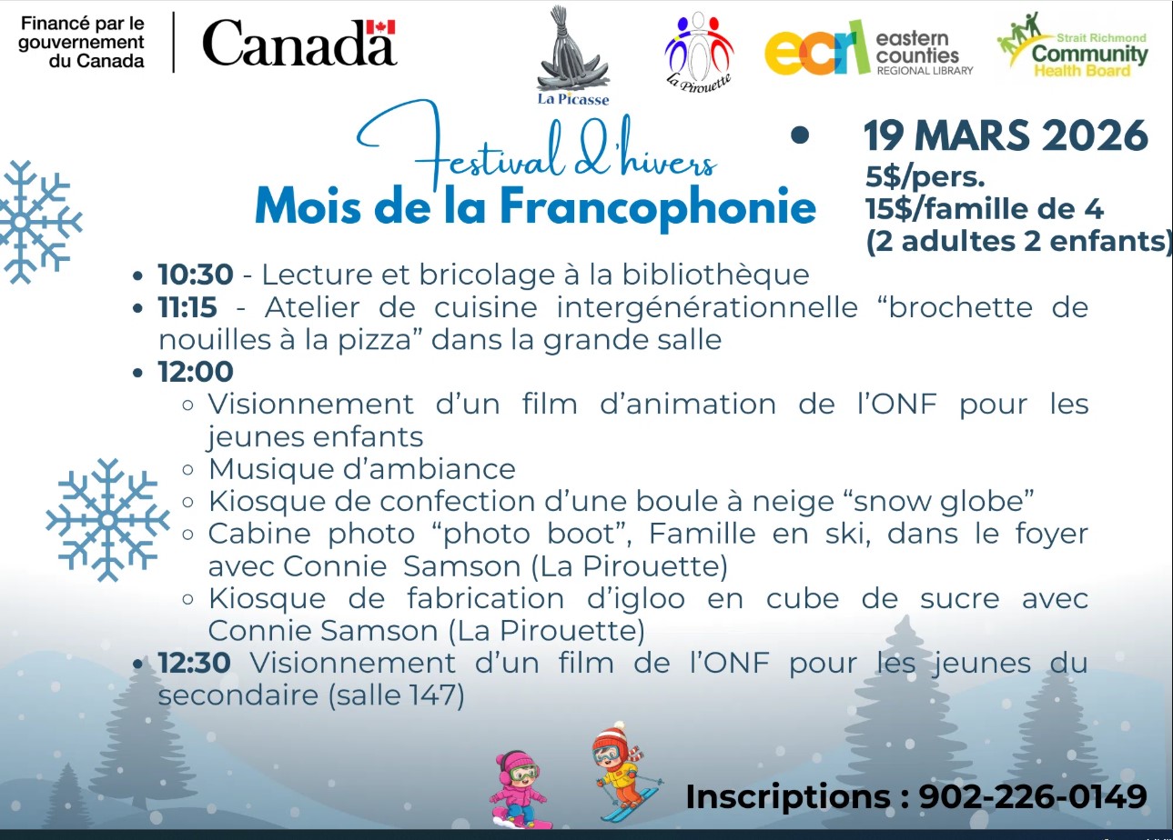Festival d’Hiver – Mois de la Francophonie