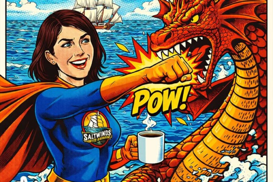 Laura Richard Battles Dragons