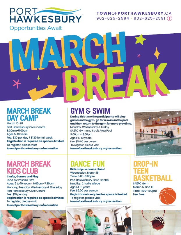 March Break in Port Hawkesbury