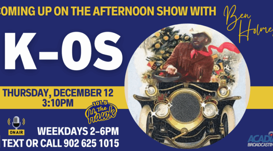 LISTEN-k-os Is Coming To Town!
