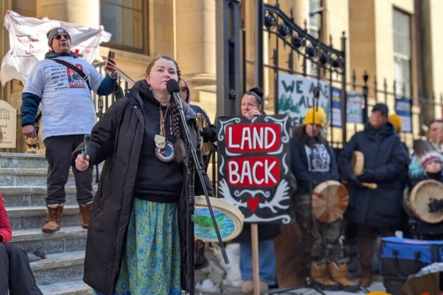 Indigenous Leaders and allies unite against provincial budget cuts