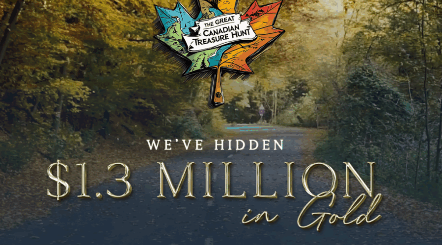 Canada’s Coolest Treasure Hunt – Here’s Your Map to Enter!