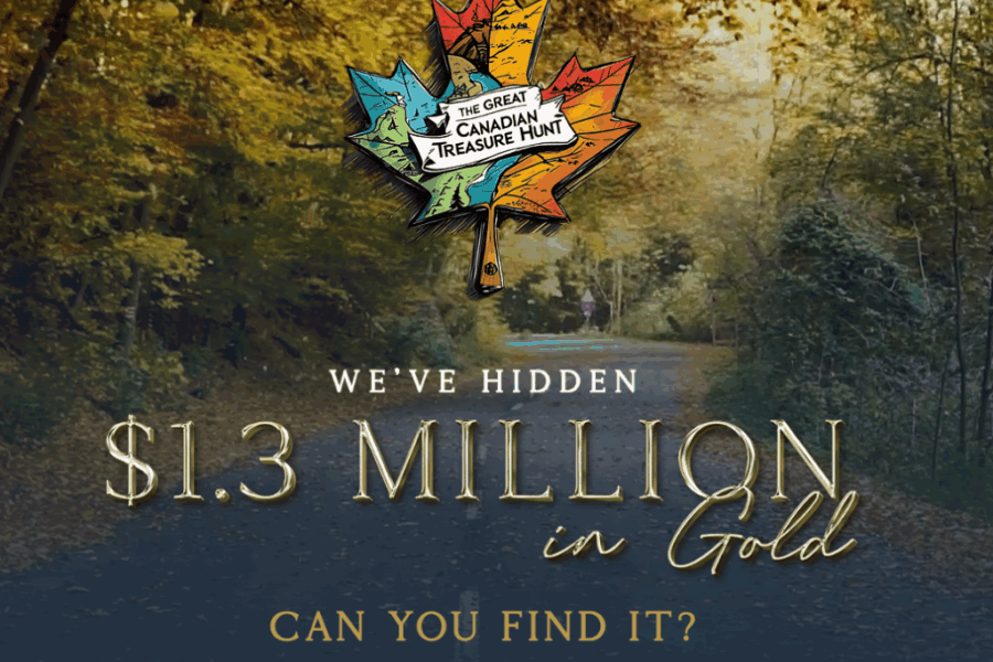 Canada’s Coolest Treasure Hunt – Here’s Your Map to Enter!