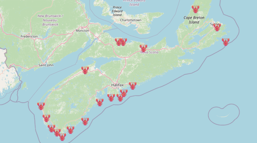 Here’s Where You Can Find All The Lobster Trap Christmas Trees!