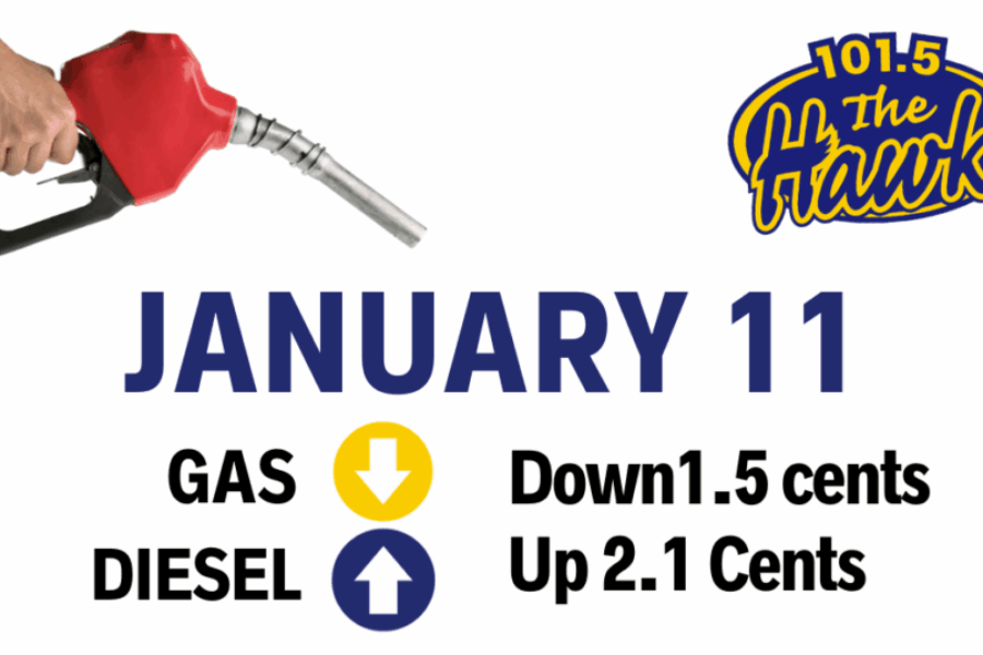 Gas Price Update- January 11th