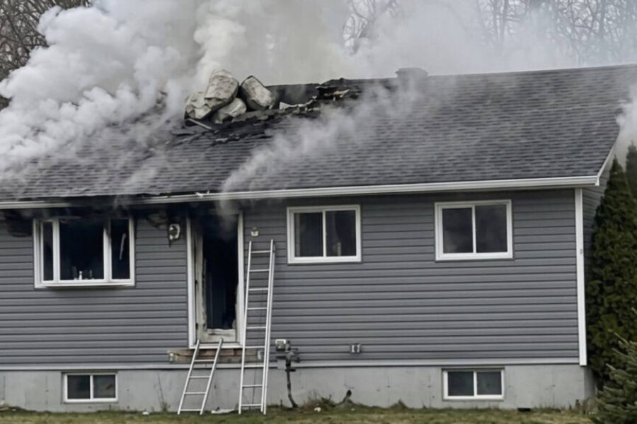Help a Monastery man rebuild after a devastating house fire