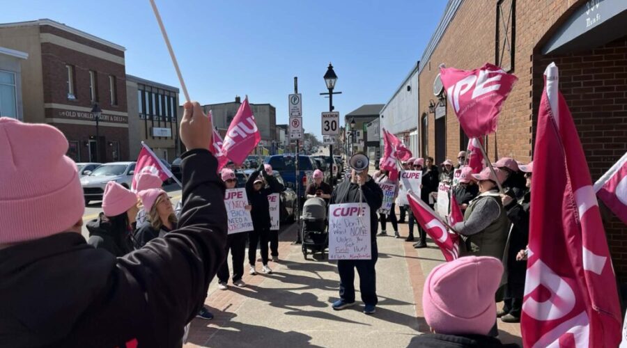 ‘Here for the fight’: CUPE long-term care workers rally as strike looms