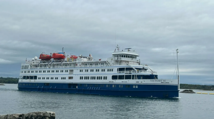 Cruise ship to travel through Canso Causeway today