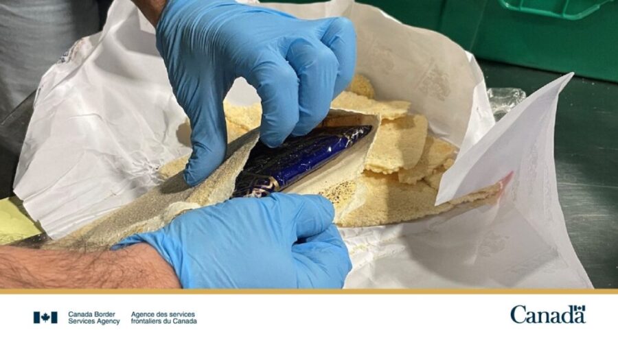Neary 250kg of cocaine found hidden in flatbread at Halifax container facility