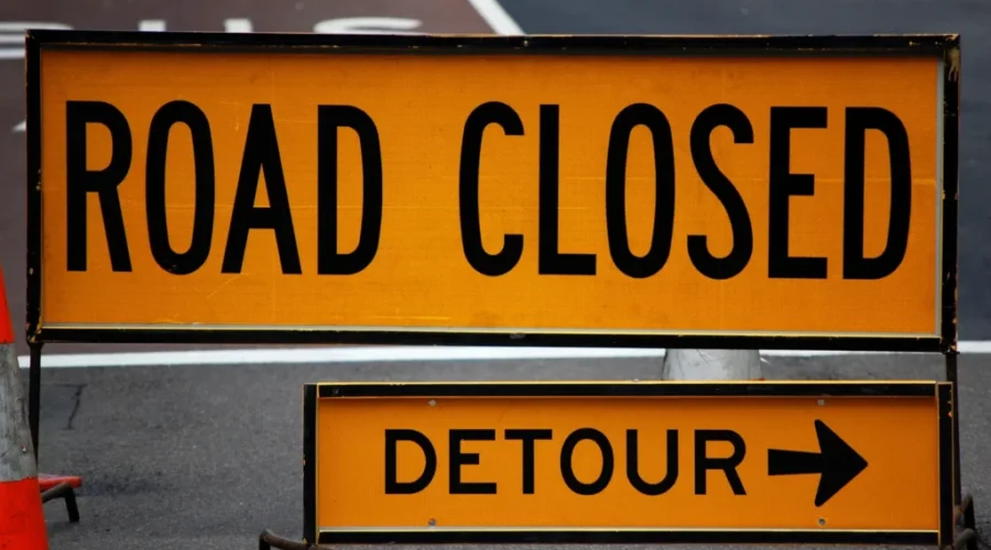 Collision closes Hwy. 104 near Beaver Meadow