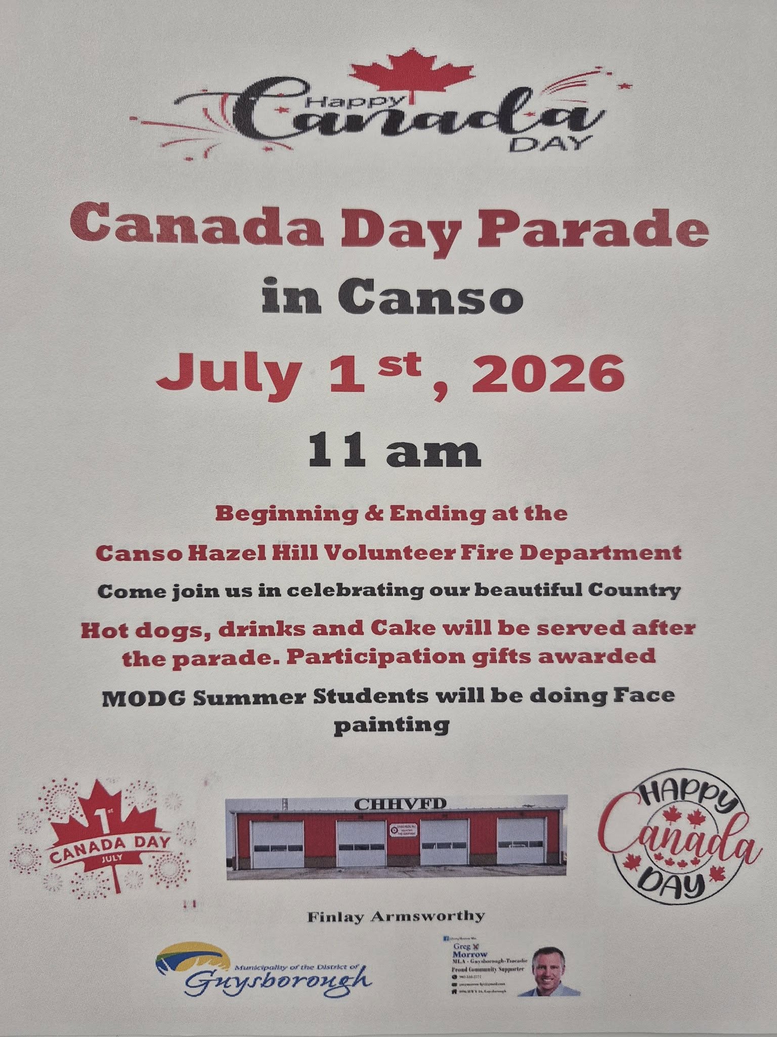 CANADA DAY CANSO