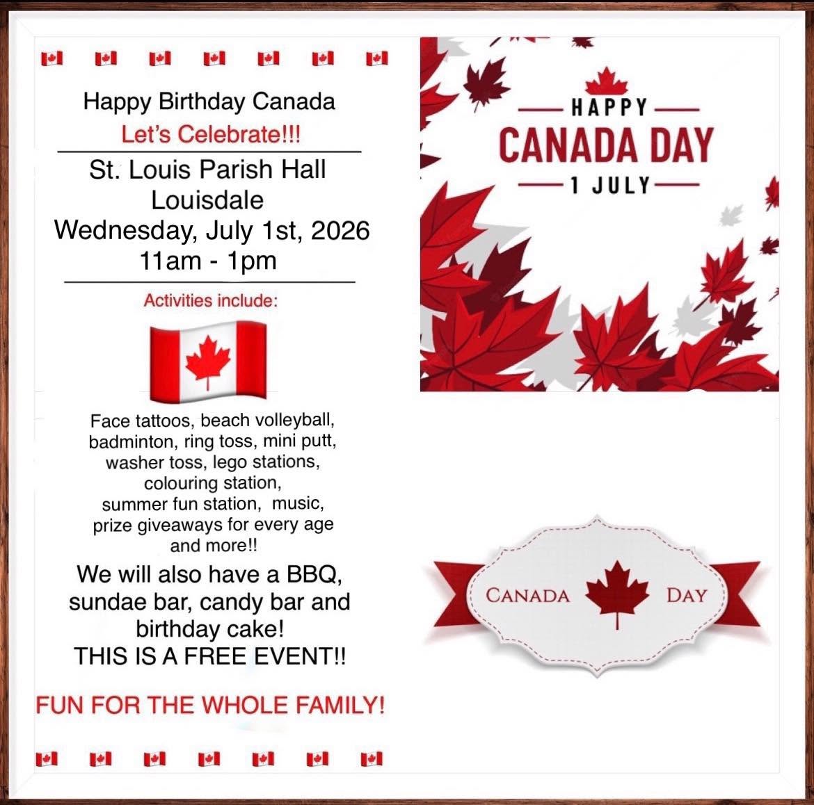 CANADA DAY LOUISDALE