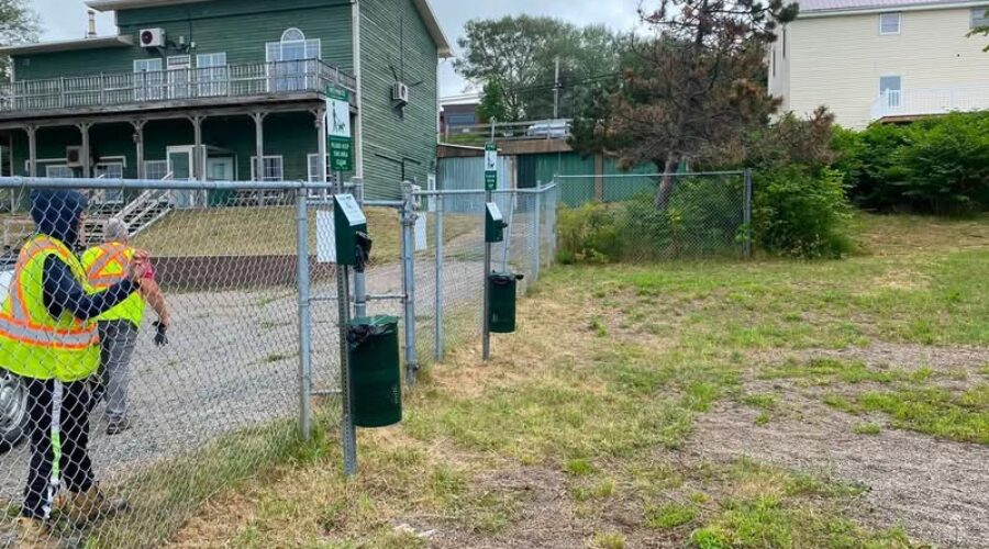 New off-leash dog area at Port Hawkesbury Waterfront