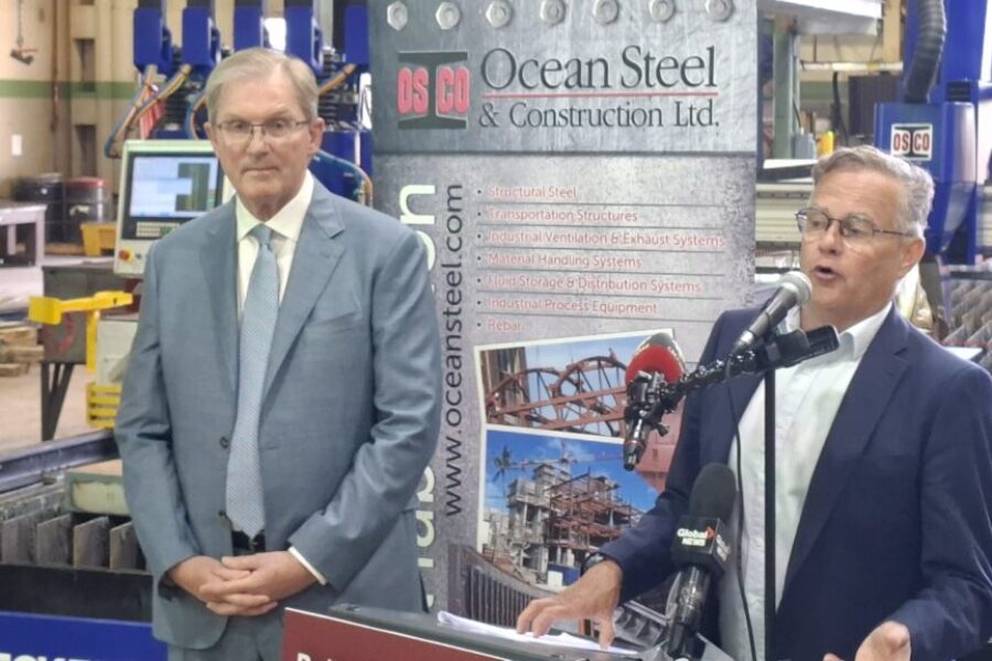Feds provide tariff relief to Saint John steel manufacturer