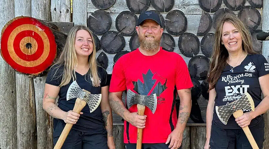 Nova Scotia well represented at World Axe-Throwing Championships