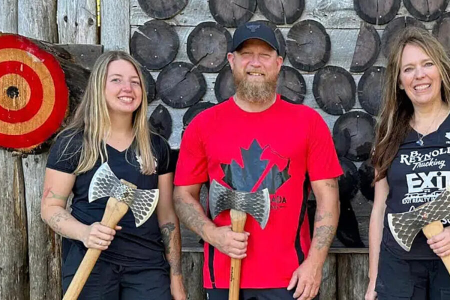 Nova Scotia well represented at World Axe-Throwing Championships