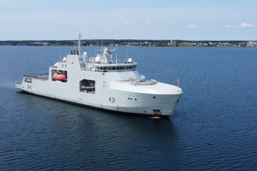 A simple request for a navy patch led to unforgettable day for Arichat Sea Cadets