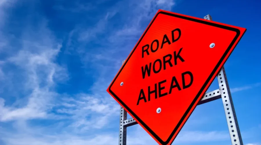 Construction underway on Post Road in Antigonish