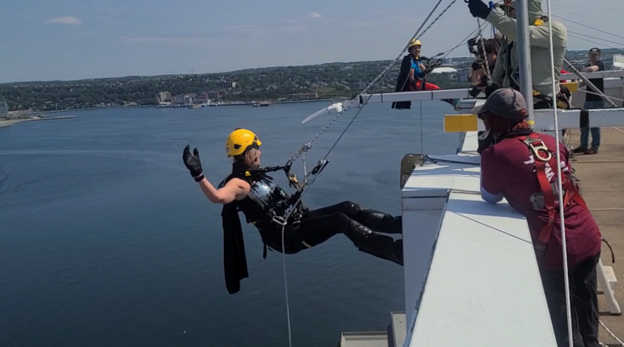 Halifax fundraiser rappels toward support for Nova Scotians with disabilities