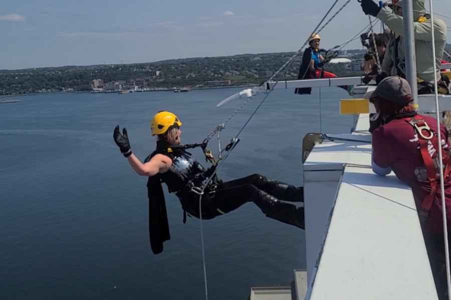Halifax fundraiser rappels toward support for Nova Scotians with disabilities